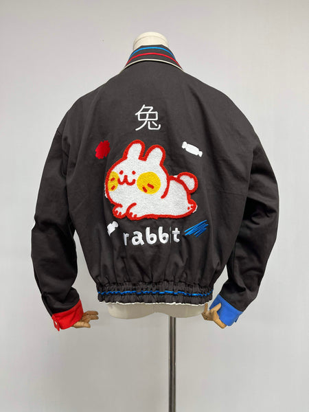 (PREORDER) Sweet Candy Rabbit Bomber Jacket