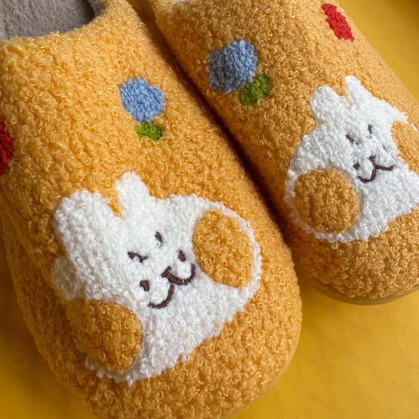 Bun Tufted House Slippers