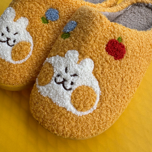 Bun Tufted House Slippers