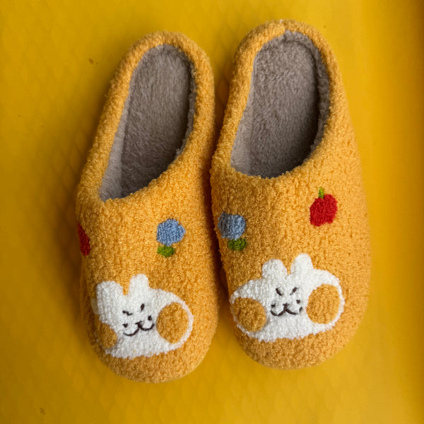 Bun Tufted House Slippers