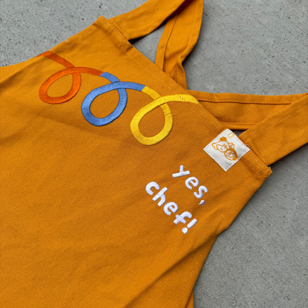 "Yes, chef!" Produce Pinafore Apron