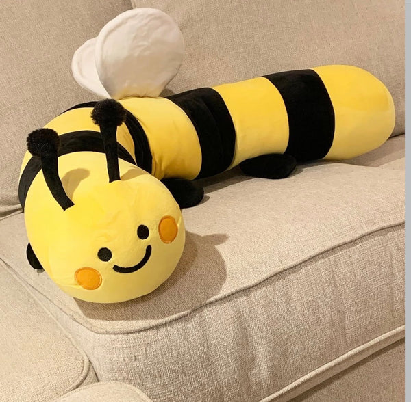 3.5 Foot Long Bee Plushie (PREORDER)