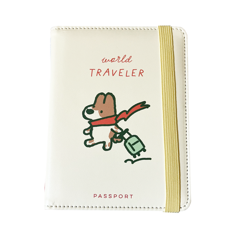 Roscoe "World Traveler" Passport Cover