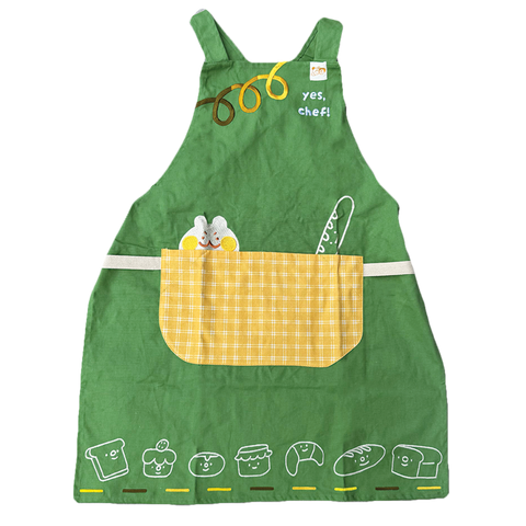 "Yes, chef!" Bakery Pinafore Apron