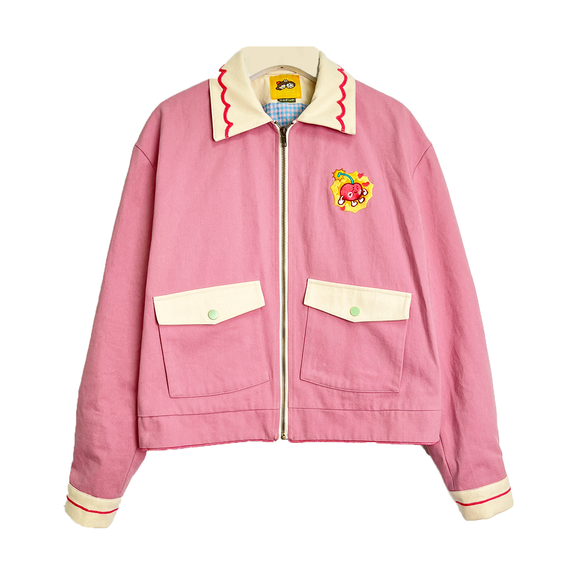 [ KIRSH ]★CHERRY BUTTON POINT TAILER JACKET CHERRY BUTTON POINT TAILER JACKET[DARK BEIGE] - KIRSH | 60