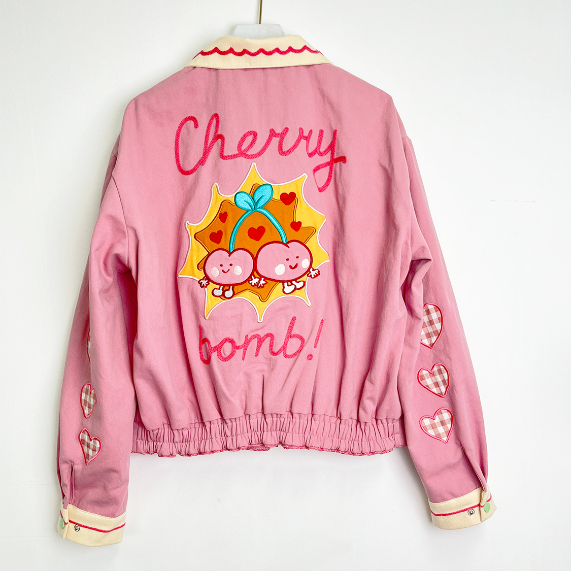 Cherry Bomber Jacket – liliuhms shop