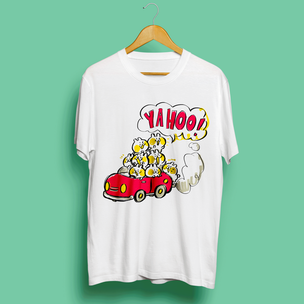 YAHOO Clown Car T-shirt