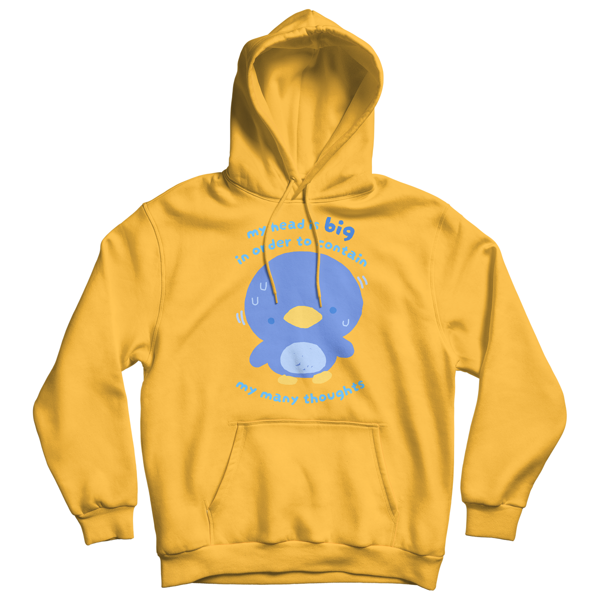 Pingwing's Many Thoughts Hoodie (CLEARANCE)