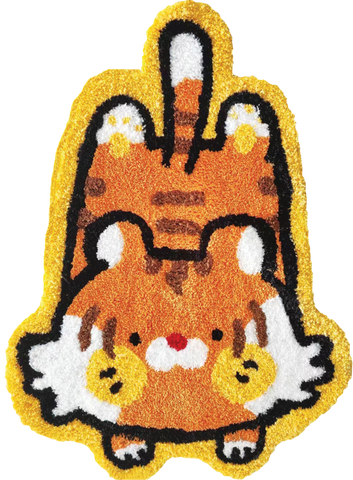 Tufted Wonderful Tiger Rug