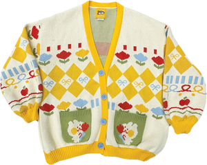 Kitsch Grandma Chunky Knit Cardigan