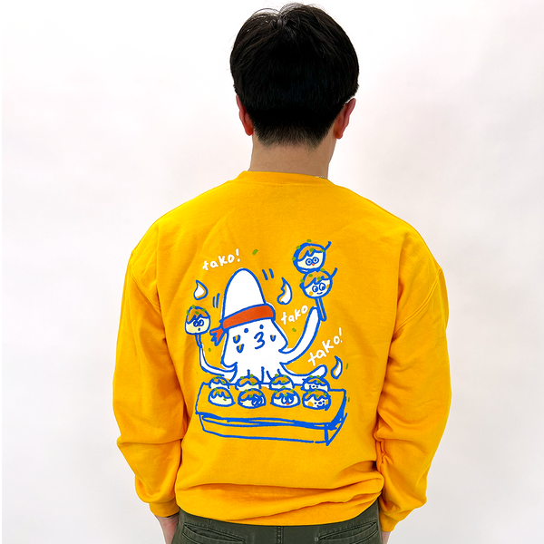 TAKO! TAKO! Takoyaki Crewneck