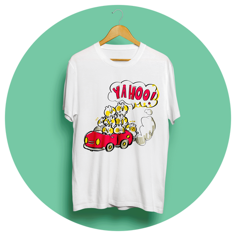 YAHOO Clown Car T-shirt (Clearance)